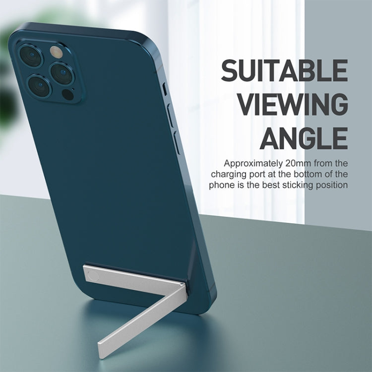 R-JUST SJ07 Linear Shape Magnetic Folding Portable Aluminum Alloy Mobile Phone Holder, SJ07