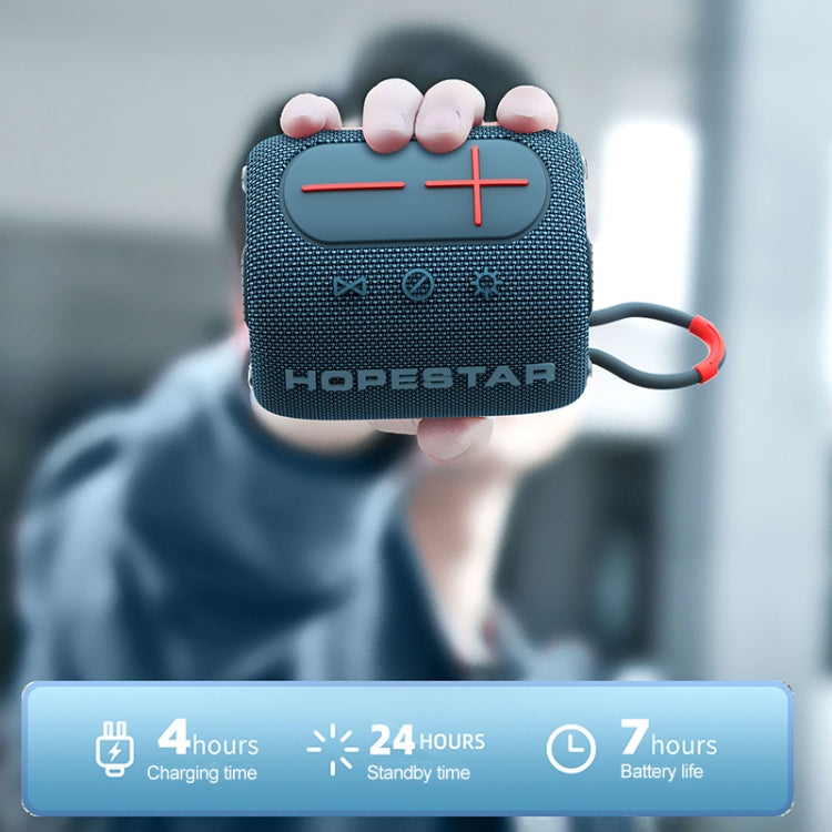HOPESTAR P32mini TWS Waterproof Wireless Bluetooth Speaker (Black)