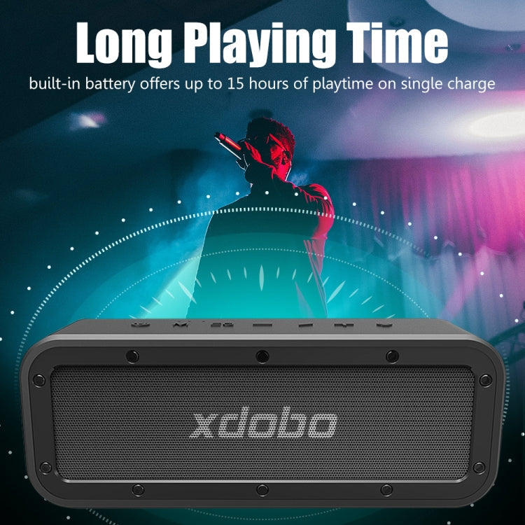 XDOBO Wake 1983 IPX7 Waterproof Portable Outdoor Wireless Bluetooth Speaker