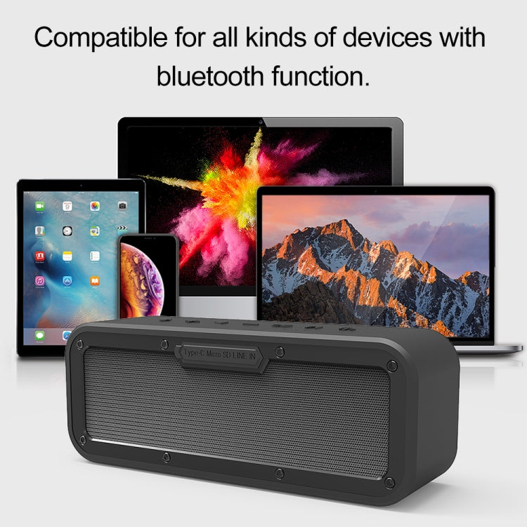 XDOBO Wake 1983 IPX7 Waterproof Portable Outdoor Wireless Bluetooth Speaker