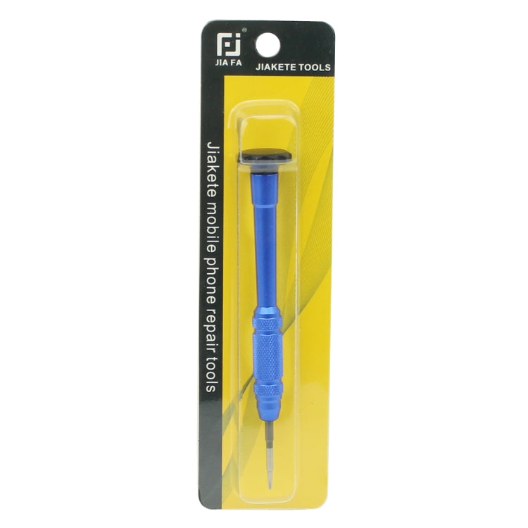 JIAFA JF-609-0.6Y Tri-point 0.6 Repair Screwdriver for iPhone X/ 8/ 8P/ 7/ 7P & Apple Watch, Tri-point 0.6 Green, Tri-point 0.6 Blue, Tri-point 0.6 Magenta, Tri-point 0.6 Red, Tri-point 0.6 Gold