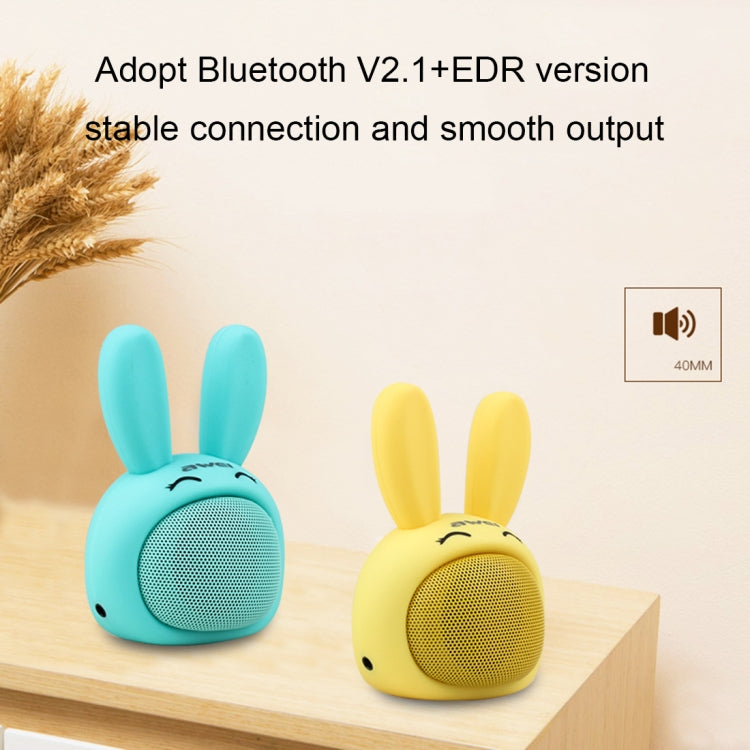 awei Y700 Mini Portable Rabbit Wireless Bluetooth Speaker, Built-in Mic, Support AUX / Hand Free Call, Y700