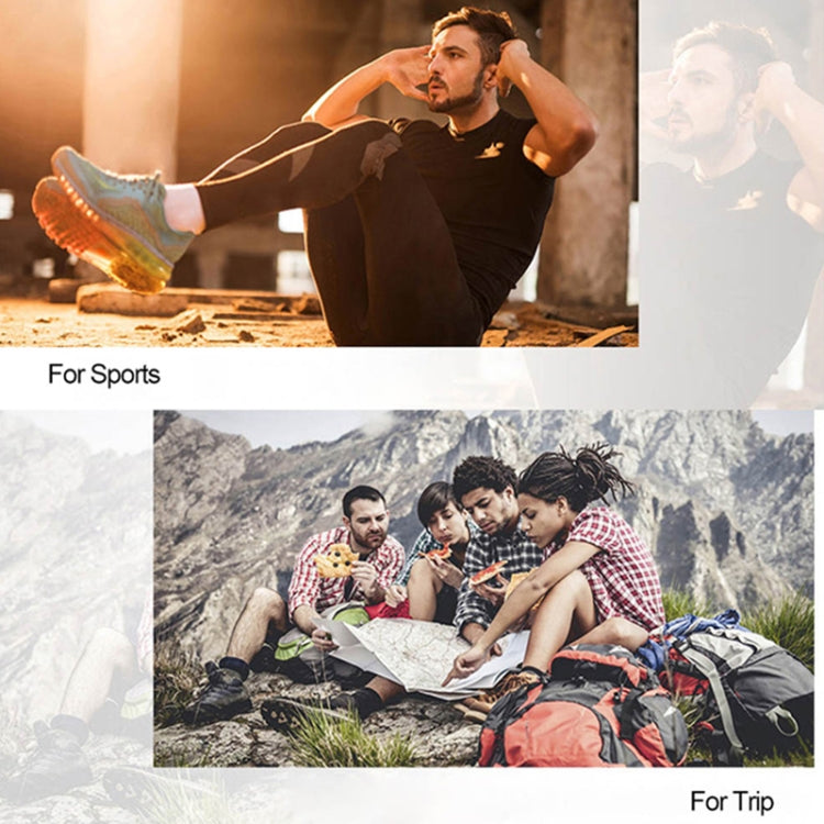 BT209 Outdoor Portable Ultra-thin Mini Wireless Bluetooth Speaker, Support TF Card & Hands-free Calling, Silver
