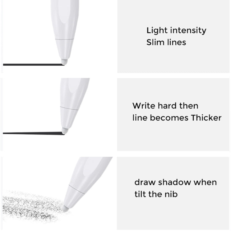 JOYROOM JR-K12 Zhen Miao Series Automatic Dual-mode Capacitive Stylus Pen (White)