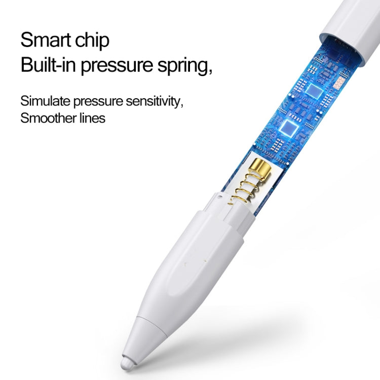 JOYROOM JR-K12 Zhen Miao Series Automatic Dual-mode Capacitive Stylus Pen (White)