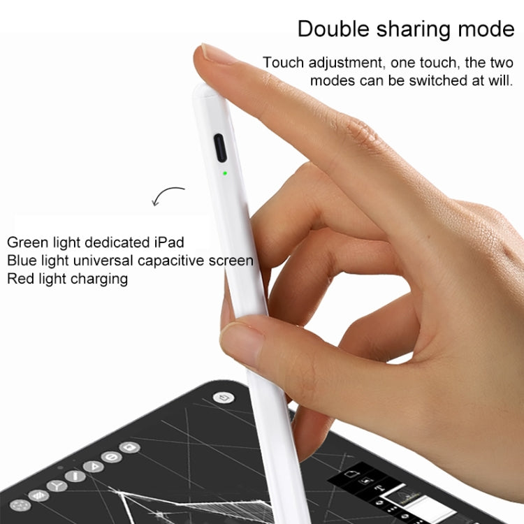 JOYROOM JR-K12 Zhen Miao Series Automatic Dual-mode Capacitive Stylus Pen (White)