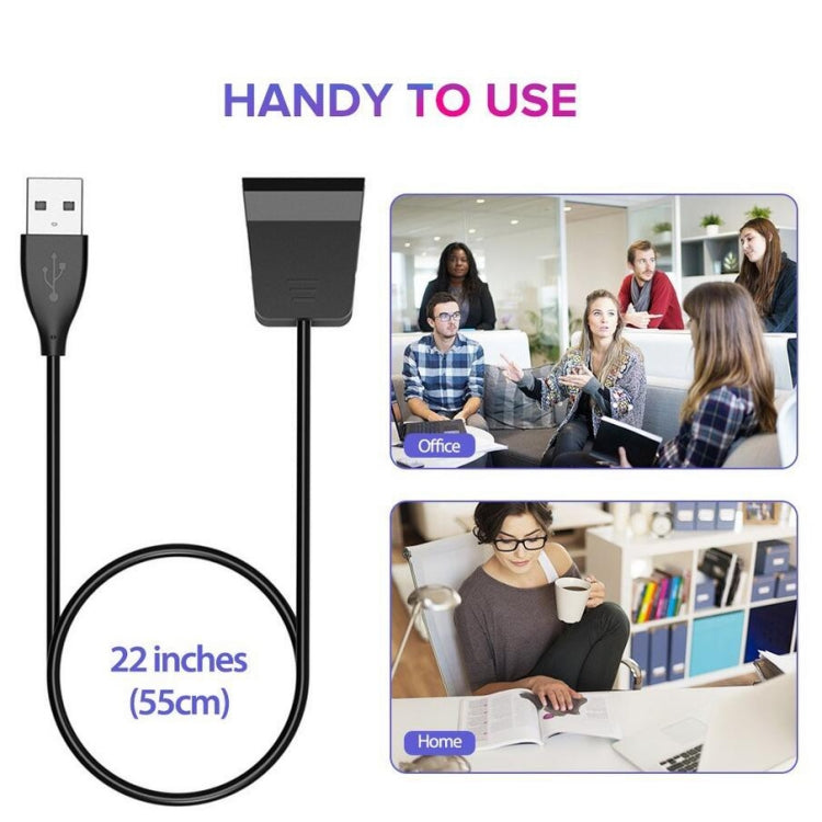 For FITBIT Alta Hr Universal USB Cable with Reset Button, Length: 55cm