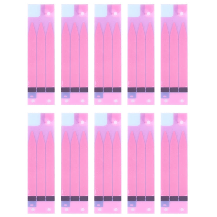 10 PCS for iPhone 7 Plus Battery Adhesive Tape Stickers, For iPhone 7 Plus