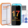 HXL Soft OLED Screen For iPhone 17 Pro, For iPhone 17 Pro