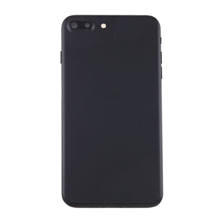 Battery Back Cover Assembly with Card Tray for iPhone 7 Plus, For iPhone 7 Plus, For iPhone 7 Plus (Full Assembly), For iPhone 7 Plus (Jet Black), For iPhone 7 Plus  (Full Assembly)