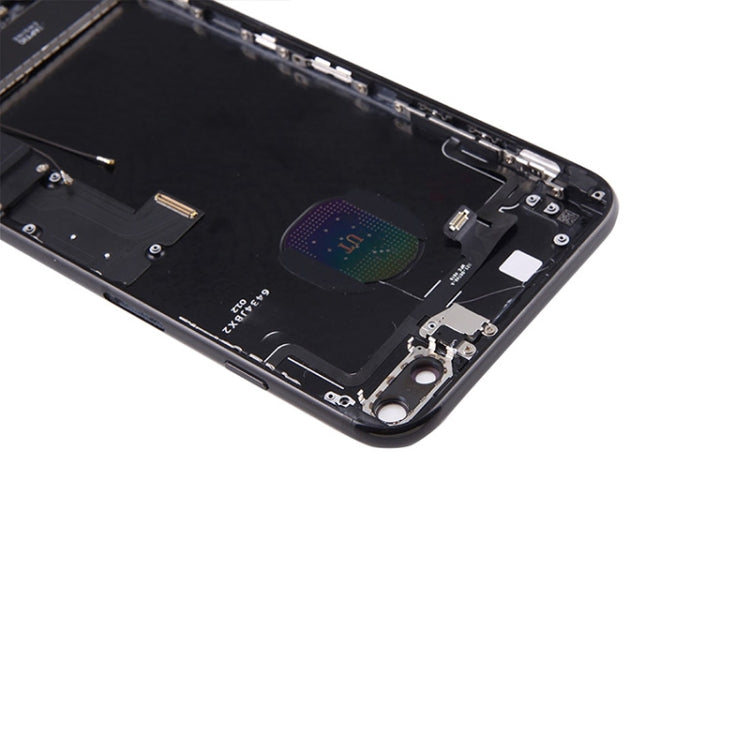 Battery Back Cover Assembly with Card Tray for iPhone 7 Plus, For iPhone 7 Plus, For iPhone 7 Plus (Full Assembly), For iPhone 7 Plus (Jet Black), For iPhone 7 Plus  (Full Assembly)