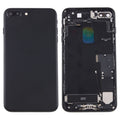 Battery Back Cover Assembly with Card Tray for iPhone 7 Plus, For iPhone 7 Plus, For iPhone 7 Plus (Full Assembly), For iPhone 7 Plus (Jet Black), For iPhone 7 Plus  (Full Assembly)