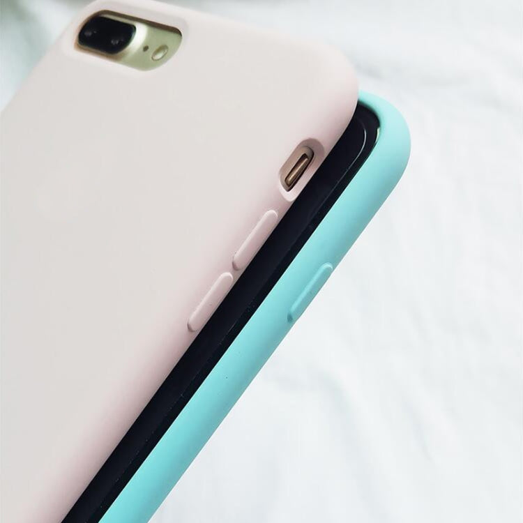 Pure Color Liquid Silicone Case for iPhone 8 Plus & 7 Plus, For 8P & 7P, iPhone 8P & 7P, 8P & 7P