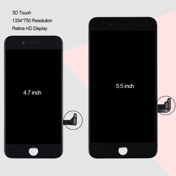 Original LCD Screen for iPhone 8 with Digitizer Full Assembly(Black)