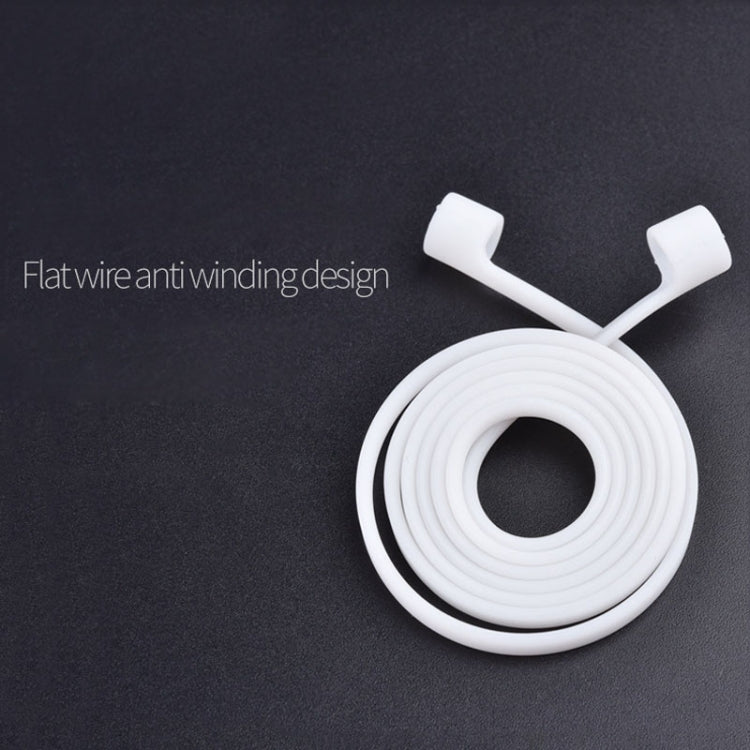 Wireless Bluetooth Earphone Anti-lost Strap Silicone Unisex Headphones Anti-lost Line for Apple AirPods 1/2, Cable Length: 60cm