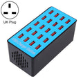 WLX-A5+ 100W 20 USB Ports Charger Station Automatically Assigned Smart Charger with Power LED Indicator, EU Plug, WLX-A5+ UK Plug, WLX-A5+ US Plug