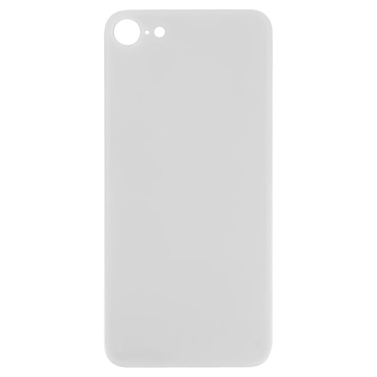 Easy Replacement Big Camera Hole Glass Back Battery Cover with Adhesive for iPhone 8, For iPhone 8 (No Disassemble), For iPhone 8 (Not Disassemble)