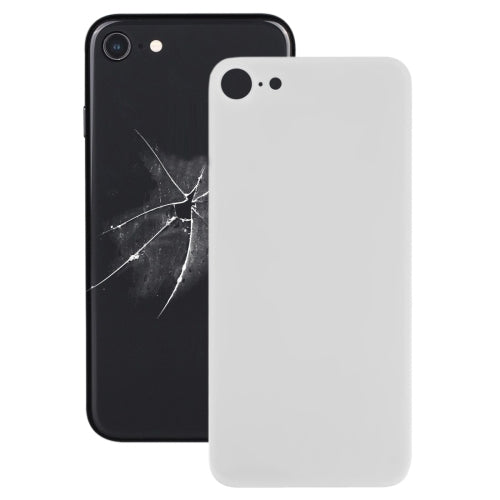 Easy Replacement Big Camera Hole Glass Back Battery Cover with Adhesive for iPhone 8, For iPhone 8 (No Disassemble), For iPhone 8 (Not Disassemble)