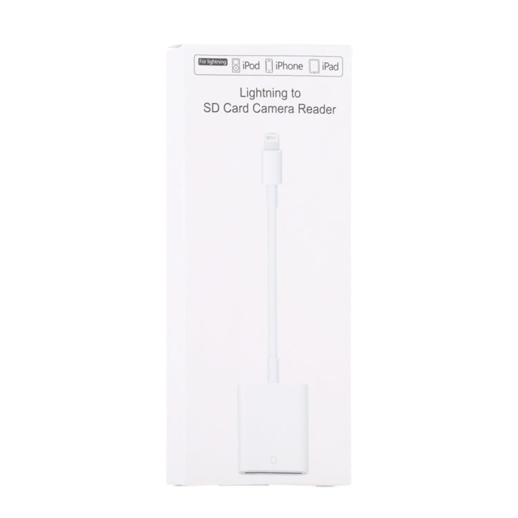 NK105 8 Pin to SD Card Camera Reader Adapter, Compatible with IOS 9.1 and Above Systems, NK105