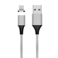 M11 5A USB to 8 Pin Nylon Braided Magnetic Data Cable, Cable Length: 2m, 8 Pin