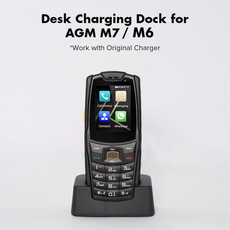 AGM 5V 1A USB-C / Type-C Desktop Charging Dock for AGM M6 / M7, For AGM M6 / M7