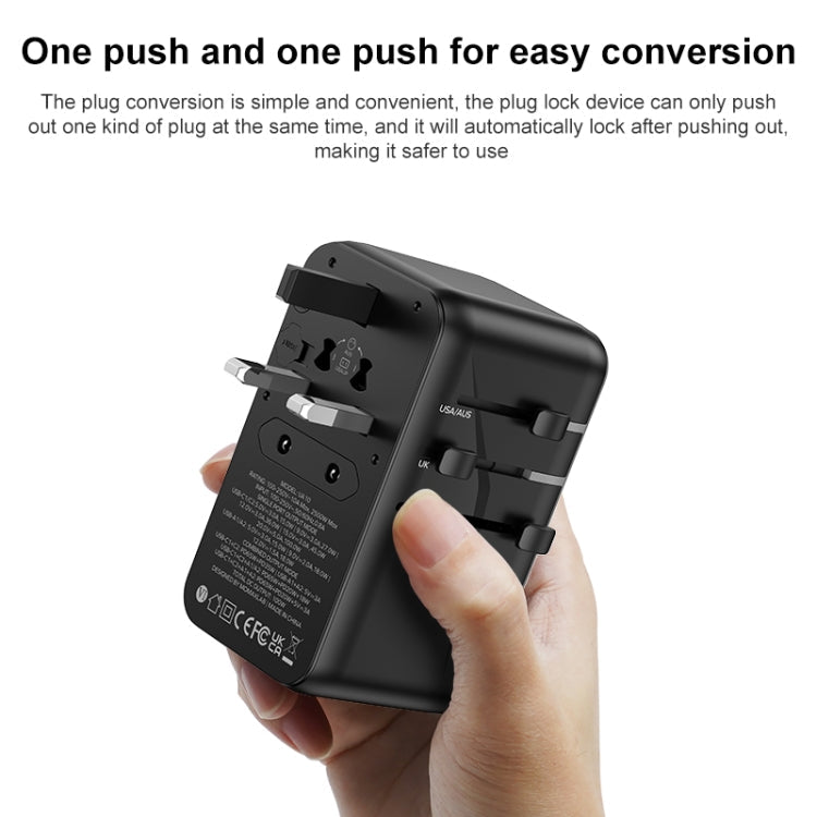 MOMAX UA10D 1-World GaN PD 100W Fast Charger Power Adapter