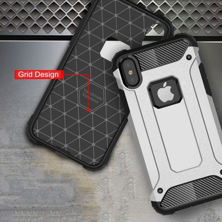 For iPhone X / XS Magic Armor TPU + PC Combination Case, For iPhone X