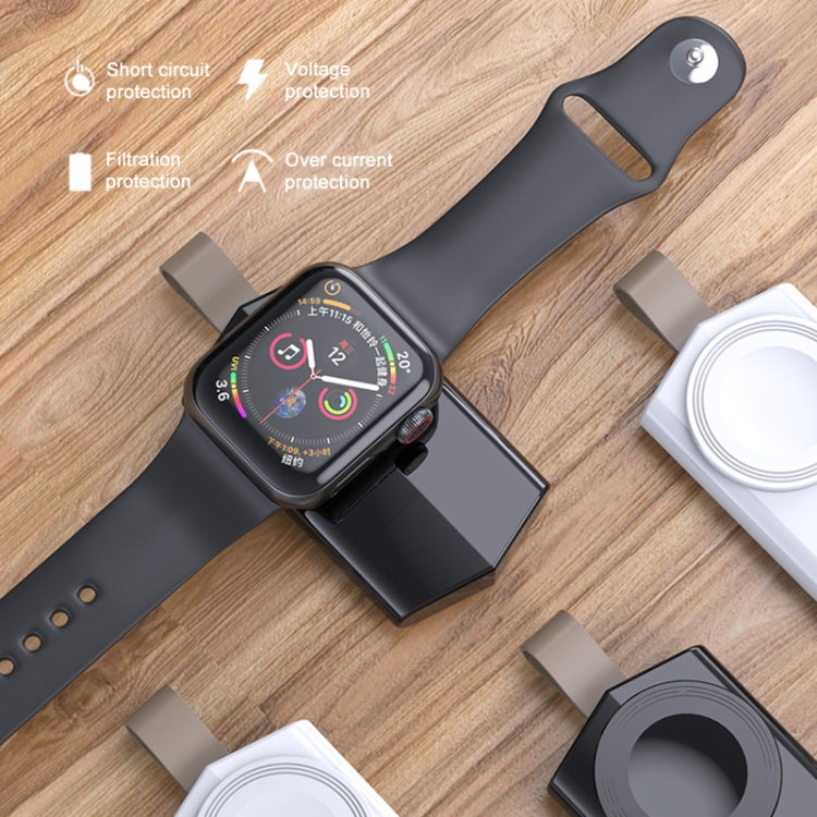 K03 Universal Portable Magnetic Wireless Charger for Apple Watch Series 6 / 5 / SE / 4 / 3 / 2 / 1