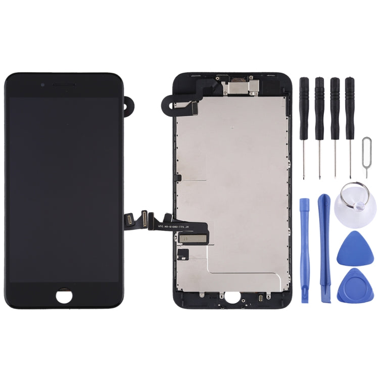 LCD Screen include Front Camera for iPhone 8 Plus, i8 Plus Black with Camera, i8 Plus White with Camera