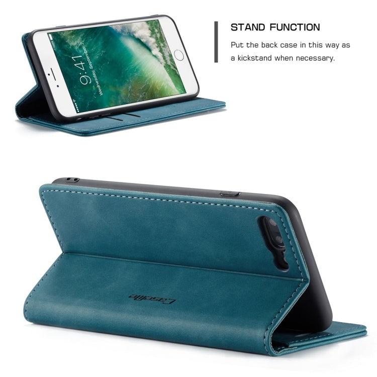 CaseMe-013 Multifunctional Retro Frosted Horizontal Flip Leather Case for iPhone 7 Plus / 8 Plus, with Card Slot & Holder & Wallet, For iPhone 7 Plus / 8 Plus