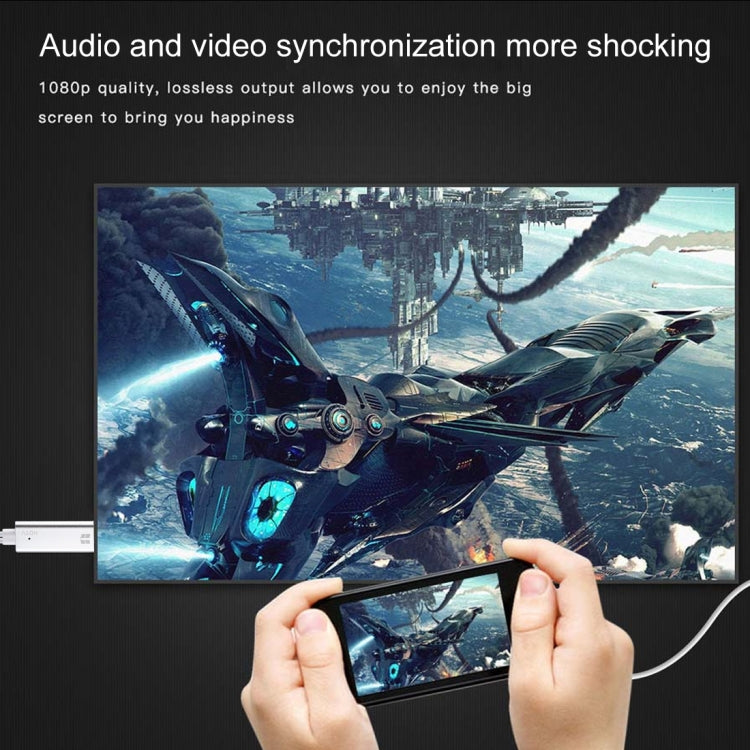 USB 3.0 Female HDMI HD 1080P Video Converter HDTV Cable(Black)