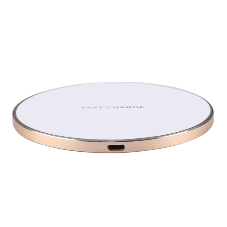 Q21 Fast Charging Wireless Charger Station with Indicator Light(Gold)
