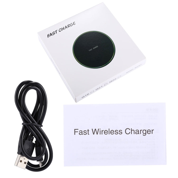 Q21 Fast Charging Wireless Charger Station with Indicator Light(Gold)