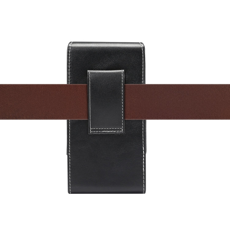6.9  inch Universal Vertical Lambskin Texture Waist Bag  for Huawei Mate 20x，Xiaomi Max, For 6.9 inch