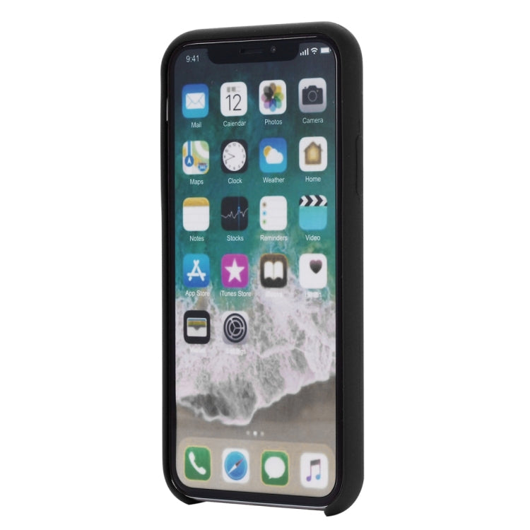 For iPhone XS Max Four Corners Full Coverage Liquid Silicone Protective Case Back Cover, For XS Plus, XS Max, For XS Max