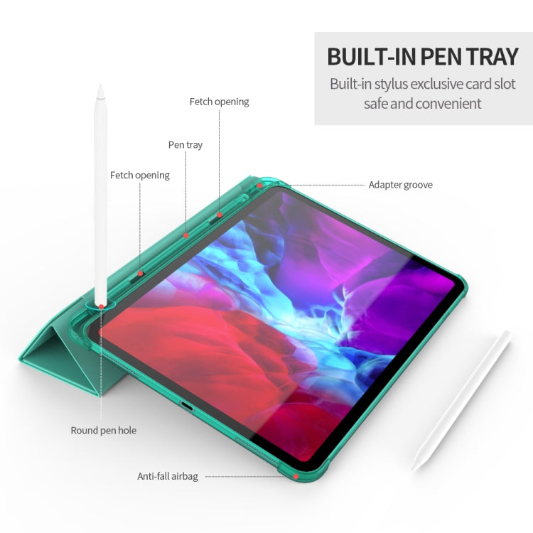 Multi-folding TPU Leather Tablet Case for iPad Pro 11 2022 / 2021 / 2020 / 2018, For iPad Pro 11 2022 / 2021 / 2020 / 2018, For iPad Pro 11 2022 / 2021 / 2020 / 2022, For iPad Pro 11 2022 / 2021 / 2020 / 2021, For iPad Pro 11 2022 / 2021 / 2020 / 2020 ...