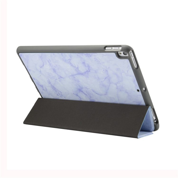 Marble Texture Pattern Horizontal Flip Leather Case for iPad Air 2019 10.5 inch, with Three-folding Holder & Pen Slot & Sleep / Wake-up Function, For iPad Air 2019 10.5 inch