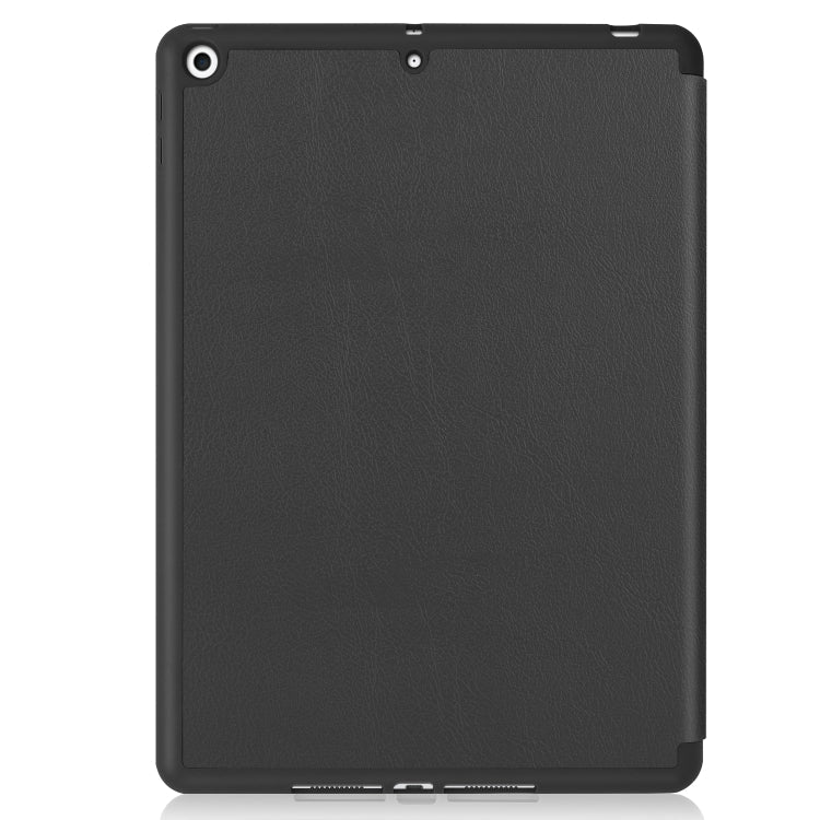For iPad 10.2 2021 / 2020 / 2019 Custer Texture Horizontal Flip Smart TPU Leather Case with Sleep / Wake-up Function & Three-folding Holder & Pen Slot, For iPad 10.2