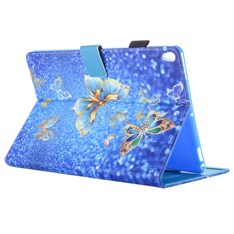 For iPad Pro 10.5 inch Horizontal Flip Leather Case with 3 Gears Holder & Card Slots