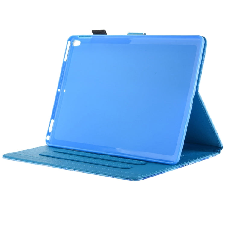For iPad Pro 10.5 inch Horizontal Flip Leather Case with 3 Gears Holder & Card Slots