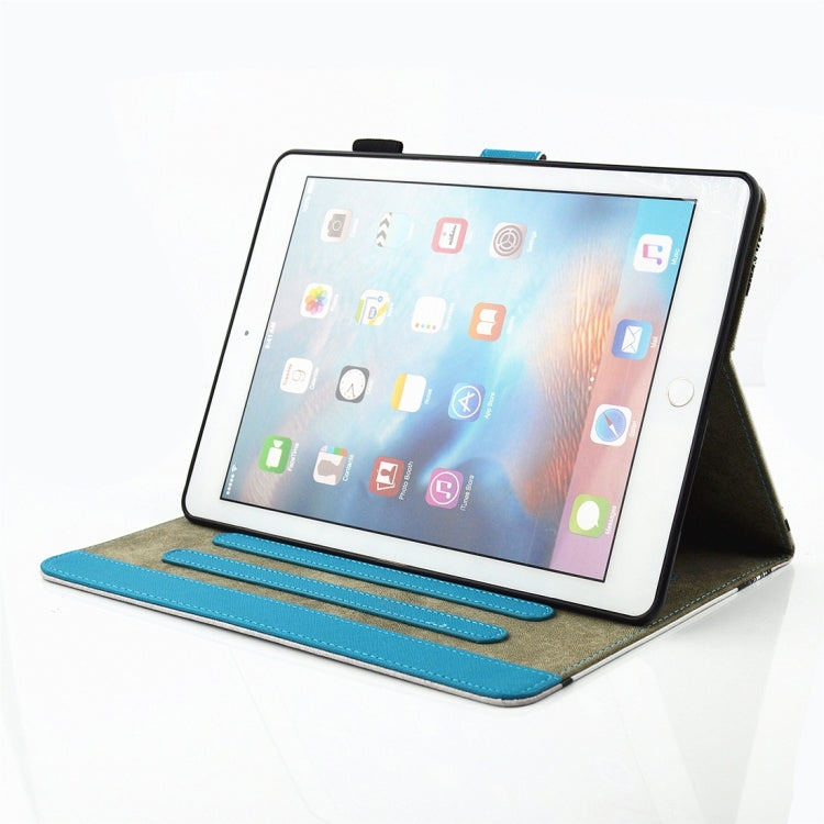 For iPad Pro 10.5 inch Basketball Sports Pattern Horizontal Flip Leather Protective Case with Holder & Card Slots & Sleep