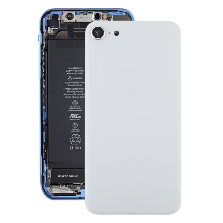 Glass Battery Back Cover with Camera Lens Cover for iPhone SE 2020, For iPhone SE 2020