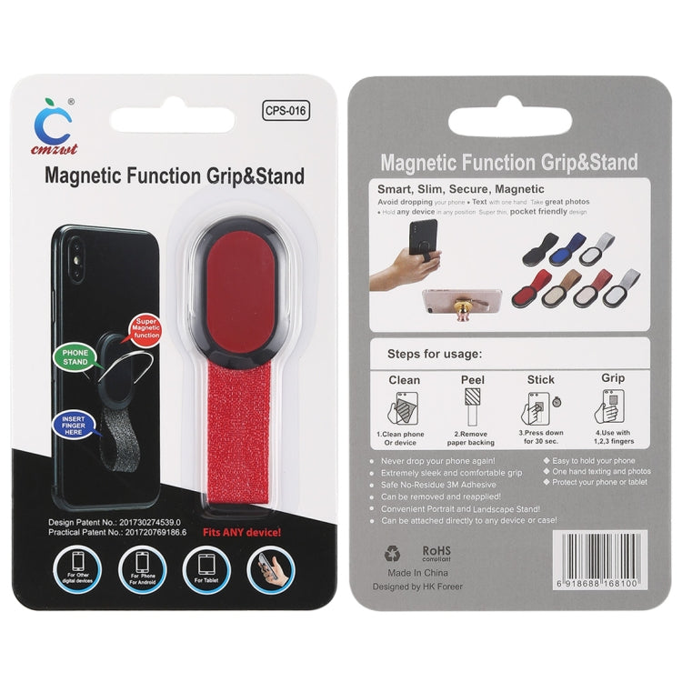 CPS-016 Universal Finger Strap Grip Self Holder Mobile Phone Stand