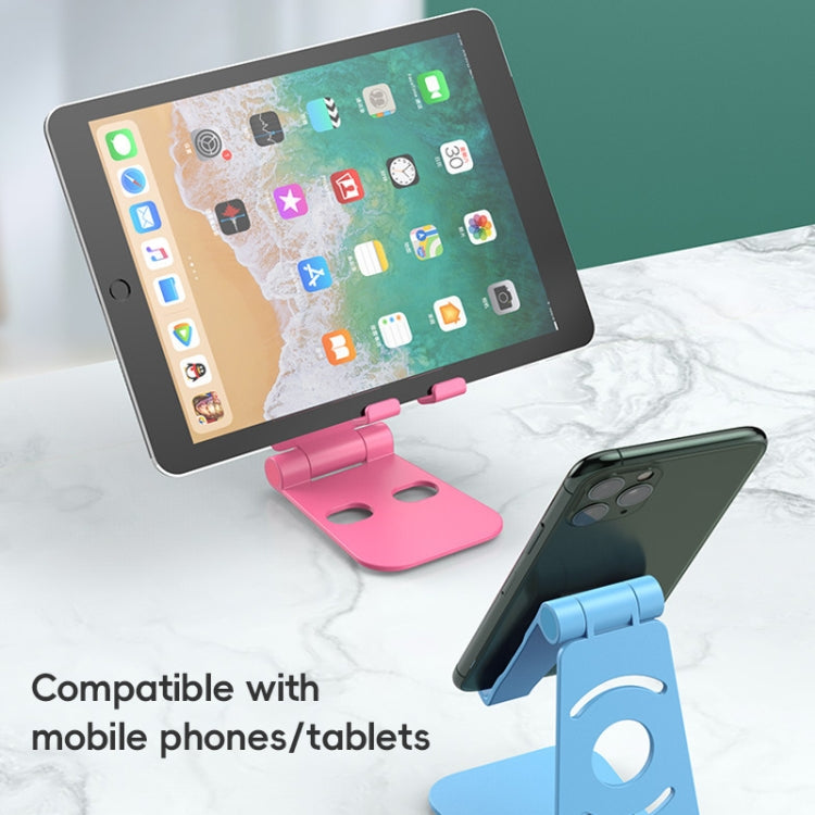 WQ-02 Foldable Creative Lazy Bracket Phone Holder (Pink)