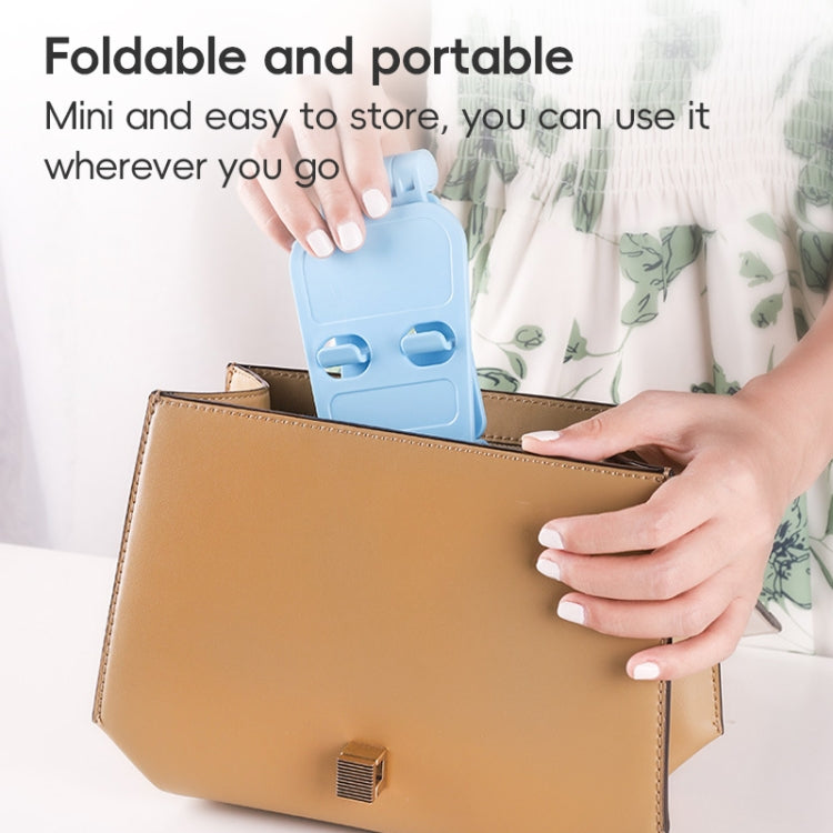 WQ-02 Foldable Creative Lazy Bracket Phone Holder (Pink)
