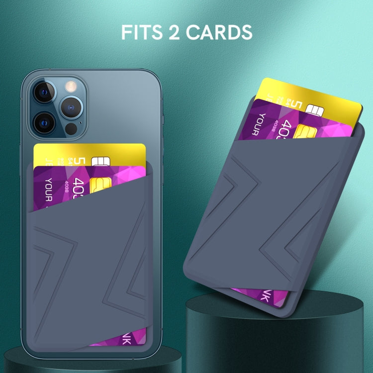 Silicone Wallet Pouch Card Case Magsafing Card Holder