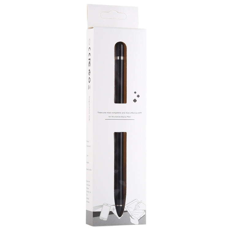 Active Capacitive Stylus for iPod touch / iPad mini & Air & Pro / iPhone(Black)