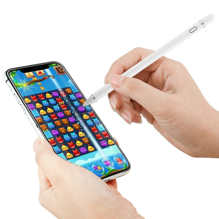 Active Capacitive Stylus for iPod touch / iPad mini & Air & Pro / iPhone(White)
