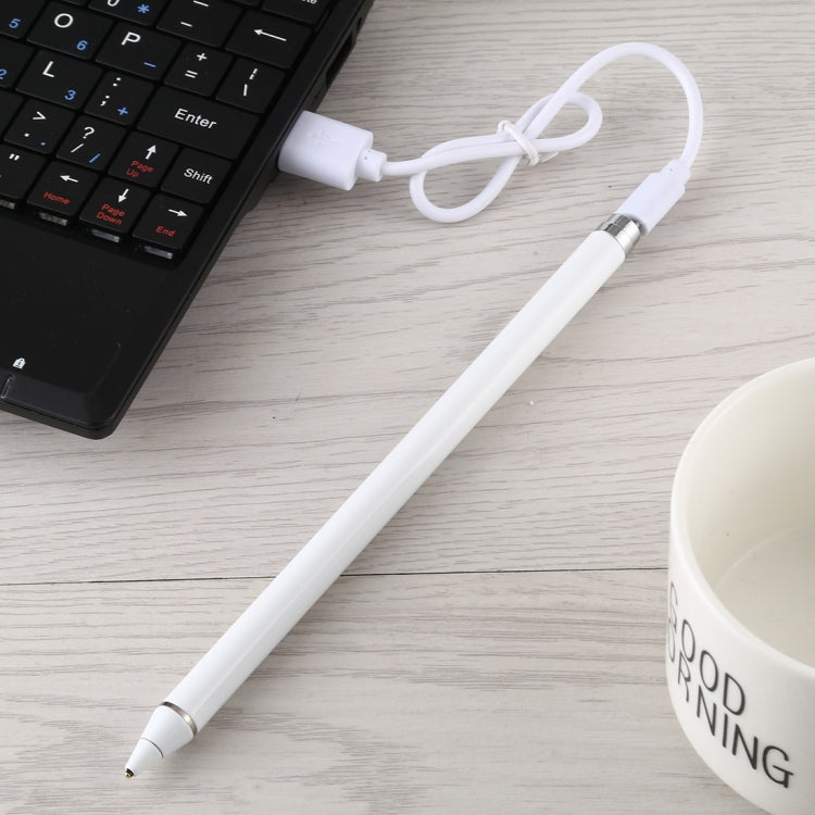 Active Capacitive Stylus for iPod touch / iPad mini & Air & Pro / iPhone(White)