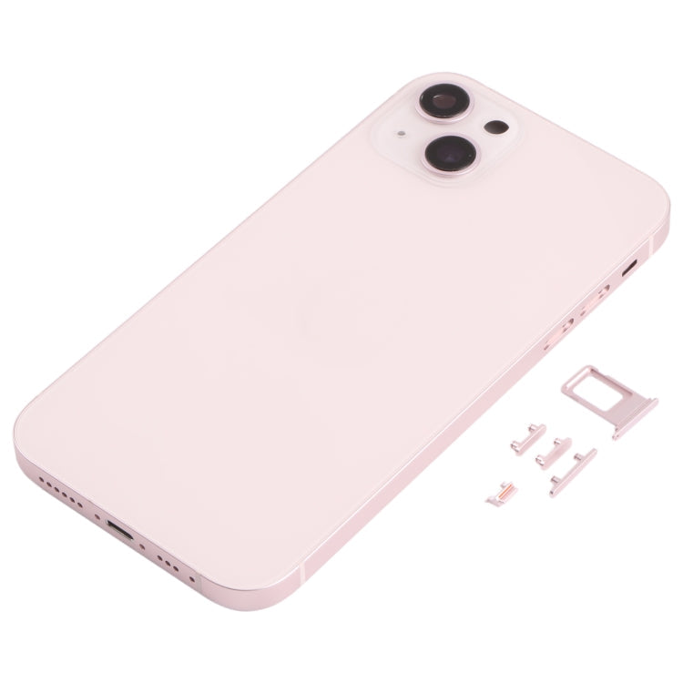 Back Housing Cover with Appearance Imitation of iP13 for iPhone XR, For iPXR to i13(Blue), For iPXR to i13(Purple), For iPXR to i13(Pink), For iPXR to i13(Red), For iPXR to i13(Black), For iPXR to i13(Green), For iPXR to i13(White)